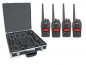 Preview: Team Tecom IPZ5 Kofferset mit 4 Geräten PMR16 Freenet VHF UHF Betriebsfunk