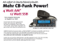 Preview: ALBRECHT AE 5890 EU,CB Mobil,Multi 4 Watt AM/FM, 12 Watt SSB