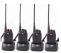 Preview: Team Tecom IP3 Kofferset mit 4 Geräten im Koffer PMR16 Freenet VHF UHF Betriebsfunk