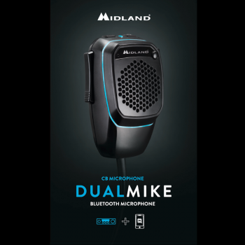 Midland Dual Mike 6 Pin, Bluetooth und CB Mikrofon