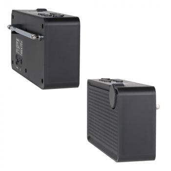 Albrecht DR 62 tragbares Digitalradio, DAB+/UKW integrierter Akku, Netz- oder Akkubetrieb