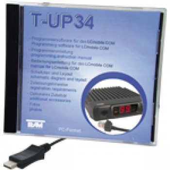 T-UP34 Programmiersoftware mit Programmieradapterkabel LCmobile