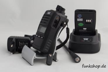 Team Tecom IPZ5 Kofferset mit 4 Geräten PMR16 Freenet VHF UHF Betriebsfunk