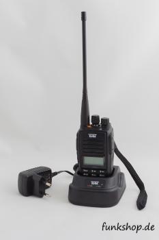 Team Tecom IPX5 Kofferset mit 4 Geräten PMR16 Freenet VHF UHF Betriebsfunk