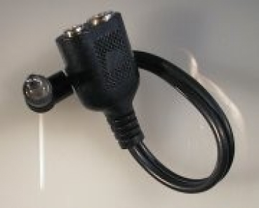 Mikrofon-Adapter von 2,5mm Stereo auf 2,5/3,5mm mono standard HZ2