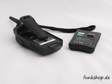 MIDLAND G15 Pro,PMR,Stück, Wasserdicht IP67 Standlader,Akkupack 1600 mAh,Gürtelclip