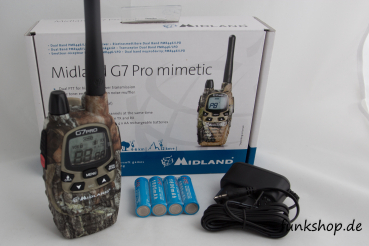 MIDLAND G7 Pro Einzelgerät Tarnfarben PMR/LPD