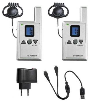 12er Set ATR 100 Tourist Guide Receiver inkl. ATT100, GHS01 Headset, Tasche