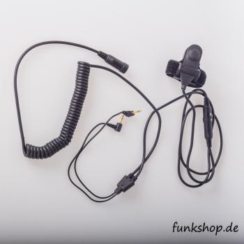 COHS Universal-Headset für Motorrad mit 2 Mikrofonen für Integral-& Jethelm
