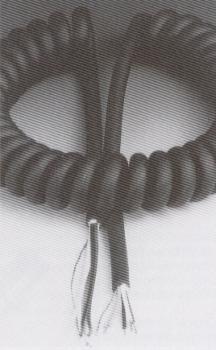 Mikrofon-Spiralkabel 6adrig (ca.1m)