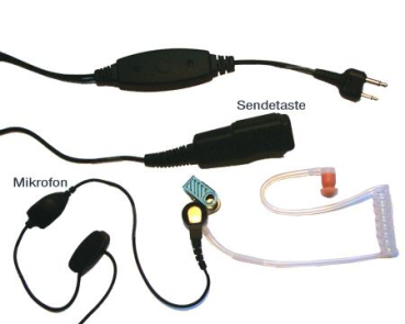 Albrecht AE 31 PT07  Security Headset standard-Belegung HZ1