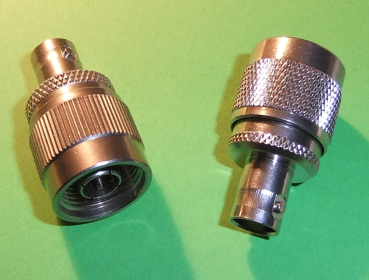 Adapter N-Stecker/BNC-Buchse