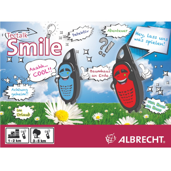Albrecht Tectalk Smile - Kinder Walkie Talkie Funkgeräte