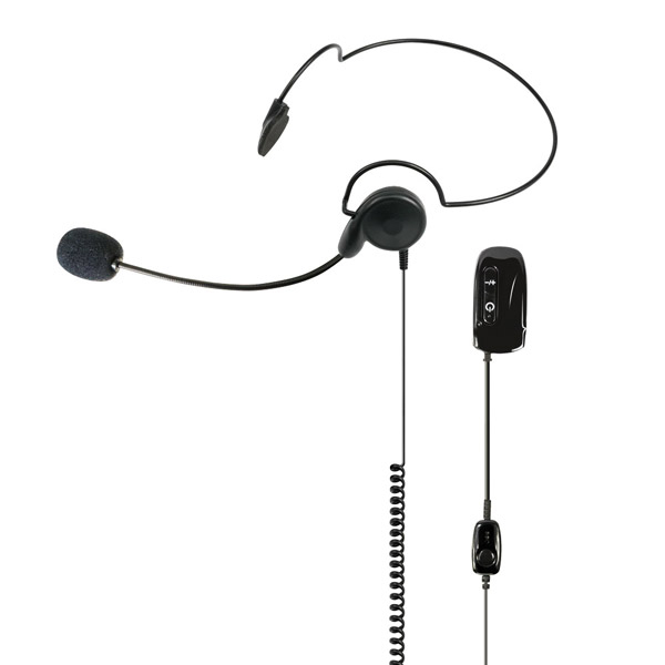 WA29 Bluethooth Headset mit Nackenbügel mit PTT-Taste für WA-Dongle