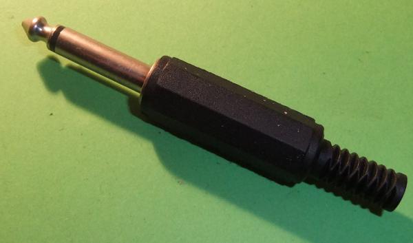 Klinkenstecker 6,3mm Mono