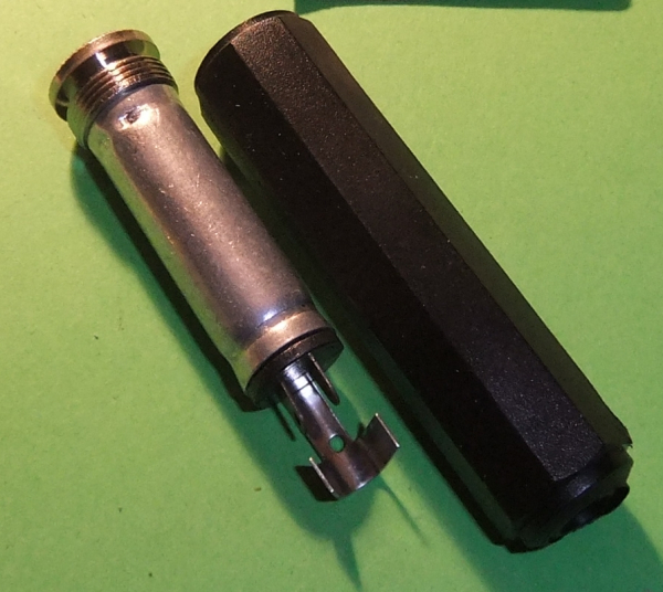 Klinkenkupplung 6,3mm Stereo
