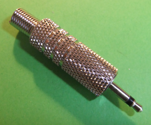 Klinkenstecker 2,5mm Mono Metall