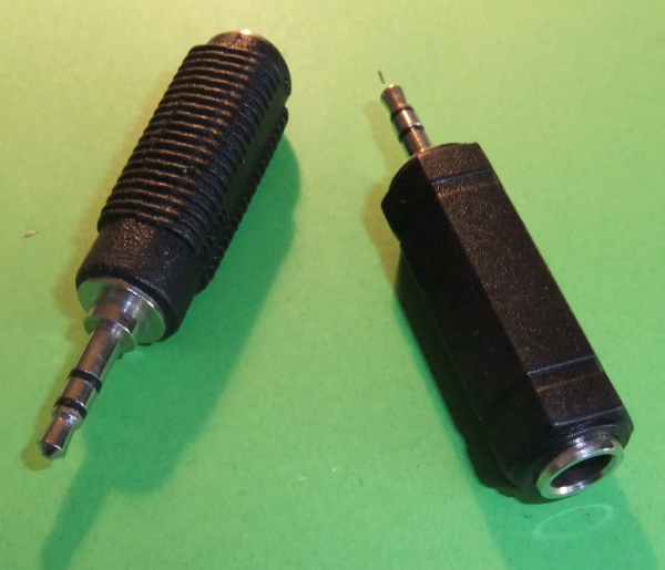 Adapter 3,5 auf 6,3 Stereo