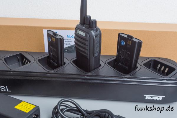 MLG 6-SL fach Multiladestation 6-fach Ladeschale mit Adapter