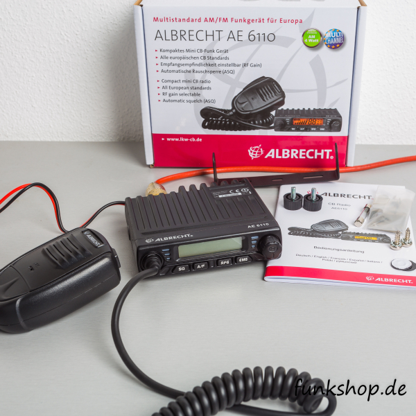 Kleines CB-Mobilgerät von Albrecht - AE6110 Vox m. - Bei Neuner