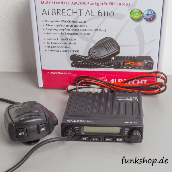 Kleines CB-Mobilgerät von Albrecht - AE6110 Vox m. - Bei Neuner