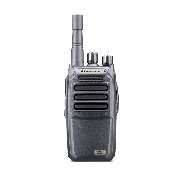 Midland BR02 Pro Business Radio, PMR, Stück Standlader, Akkupack 1800 mAh