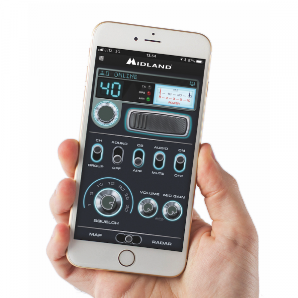 Midland CB-Funk-App - Per Smartphone im CB-Funk-Stil nah und fern