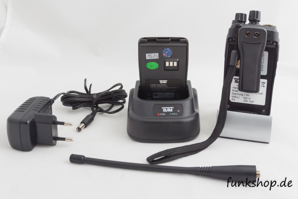 Team Tecom IPX5 PMR16 Freenet VHF UHF Betriebsfunk