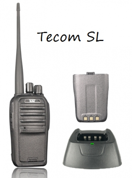 Team Tecom SL Handfunkgerät PMR16 Freenet VHF UHF Betriebsfunk