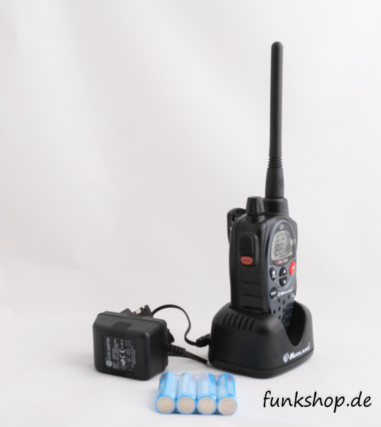 MIDLAND G9 Pro 16PMR+69LPD Stück, incl.Standlader und Akkus (1800 mAh)