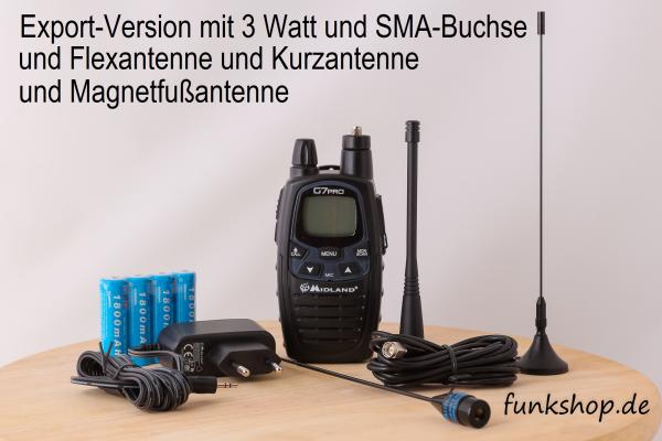 MIDLAND G7 Pro Einzelgerät 16PMR/69LPD 16Kanäle