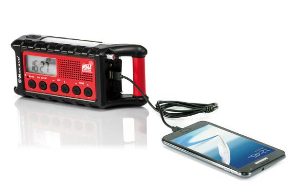 MIDLAND ER300 Outdoor-Radio UKW, Handkurbel,  SOS, Lampe, Solar, PowerBank