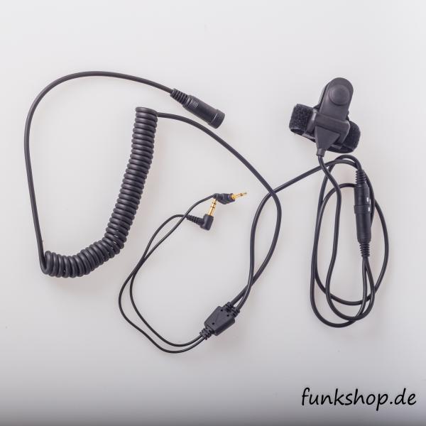 COHS Universal-Headset für Motorrad mit 2 Mikrofonen für Integral-& Jethelm