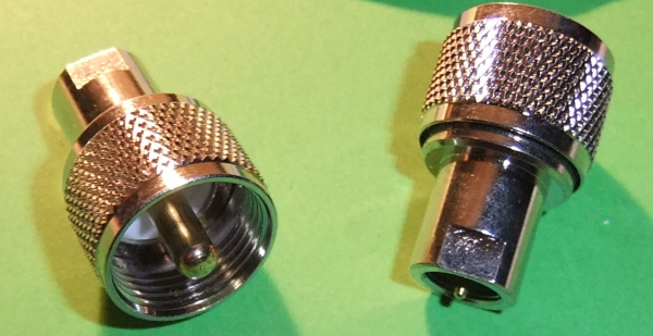 Adapter PL-Stecker/Nippel FME SAP