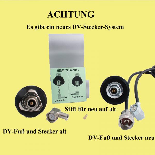 4m Kabel mit DV-Winkel- & PL-Stecker