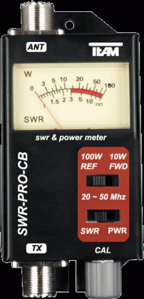 SWR-PRO-CB Stehwellen-/Leistungsmessgerät CBZH