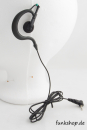 PY-29AUR-TR Ohrhörer mit flexiblem Ohrteil und transparentem Spiralkabel 1-pin 2,5 mm Mono HZ9