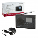 Albrecht DR 70 Digitalradio, DAB+/UKW Farbdisplay, 230V und Batteriebetrieb