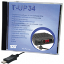 T-UP34 Programmiersoftware mit Programmieradapterkabel LCmobile