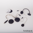 COHS Universal-Headset für Motorrad mit 2 Mikrofonen für Integral-& Jethelm