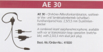Albrecht AE 30 Headset standard HZ1