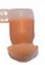 Gummistoepsel 1Stück fuer AE 31, Bidatong Security-Headset